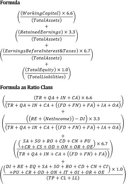 The formula for liquidity ratio L5