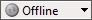 A grey SmartSync icon with the word 'offline' in the SmartSync section of the Working Papers Status bar