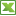 The Microsoft Excel worksheet icon as displayed in the Document Manager