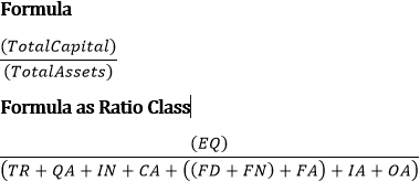 The formula for coverage ratio C2