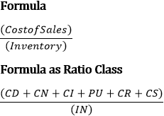 The formula for activity ratio A3