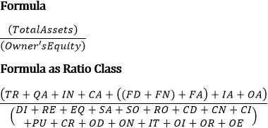 The formula for coverage ratio C4